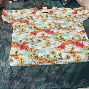 Tropical Floral Women's Top